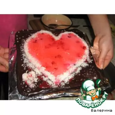 Тортик От сердца к сердцу