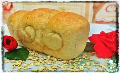 Домашний овсяный хлеб