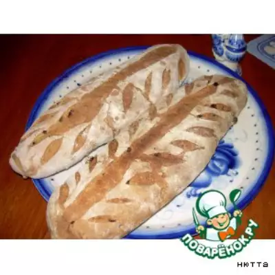 Хлеб ржаной со всякими вкусностями