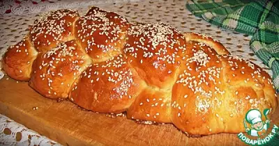 Праздничный хлеб "Хала"