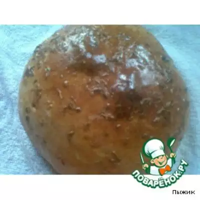 Пшенично-ржаной хлеб с тмином и гвоздикой