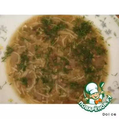 Суп с чечевицей по-армянски