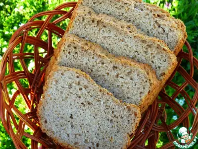 Хлеб ржано-пшеничный постный