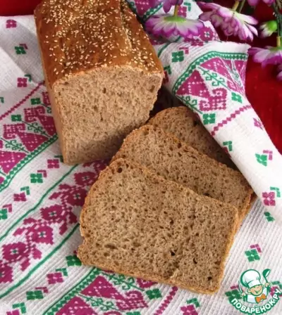 Хлеб ржаной на рисовом отваре