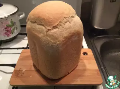 Белый хлеб "Все просто" в хлебопечке