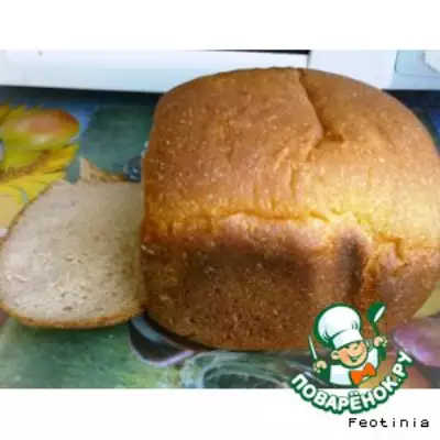 Хлеб ржано-пшеничный на молочной сыворотке