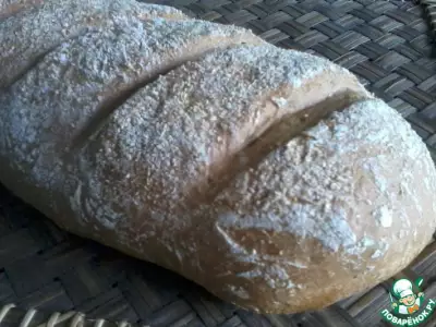 Пшенично-ржаной хлеб за 3 часа