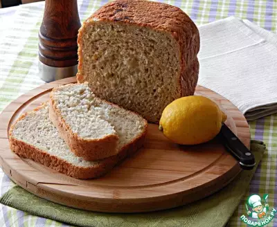 Хлеб с лимоном и перцем