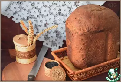 Солодовый хлеб "Черное золото"