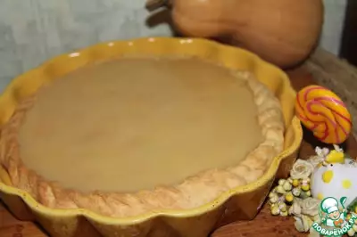 Тыквенный пирог со сливочной помадкой