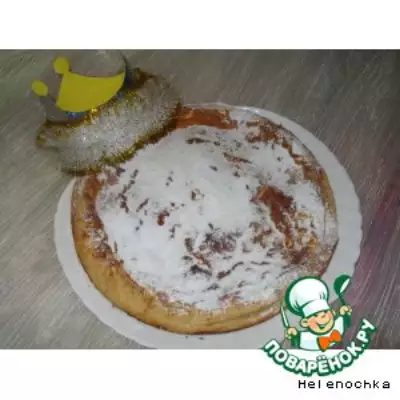 Миндальный пирог - galette des rois