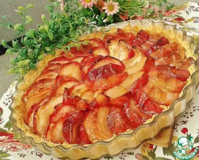 Нормандский яблочный пирог