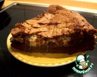 Влажный пирог с шоколадом и маскарпоне