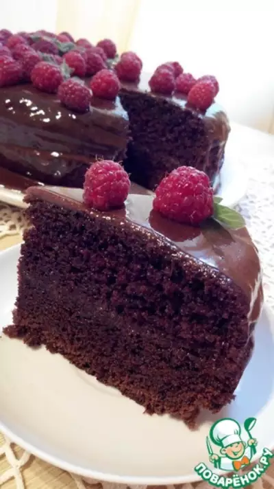 Шоколадный торт на раз-два-три