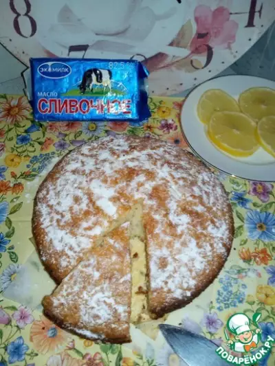 Лимонный пирог "Ароматный"