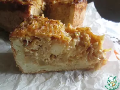 Капустный пирог с сыром