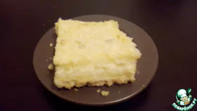 Пирожное "Лимонные квадратики"