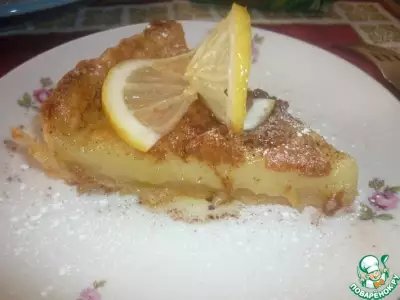 Французский лимонный тарт