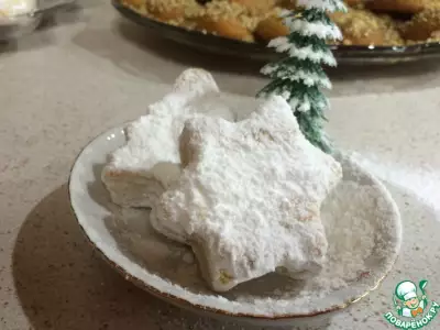 Рождественское миндальное печенье "Курабьедес"