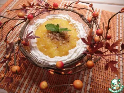 Тыквенно-ананасовый десерт