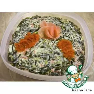 Салат мотив суши
