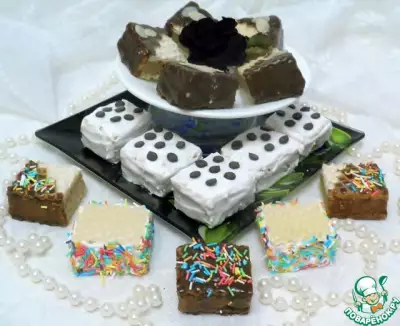 Пирожные без выпечки "Сладкие миниатюры"