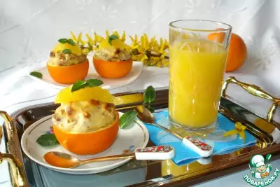 Нежный апельсиново-пряный десерт