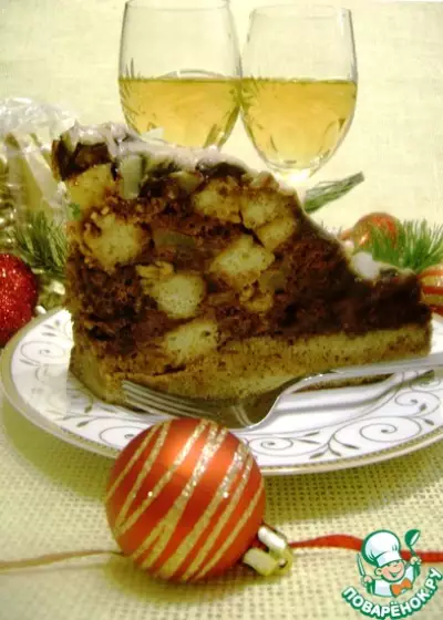 Торт «Новогодняя горка»