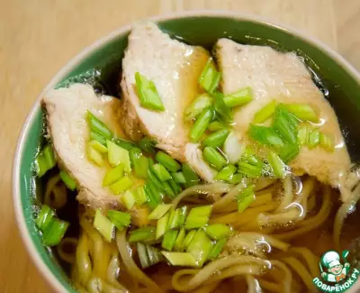 Суп-лапша с японским вкусом