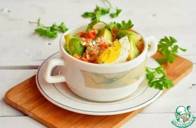 Густой суп-рагу с овсянкой и овощами