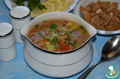 Овощной суп с сельдереем "Лёгкость"