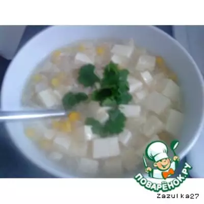 Кукурузный суп по-китайски