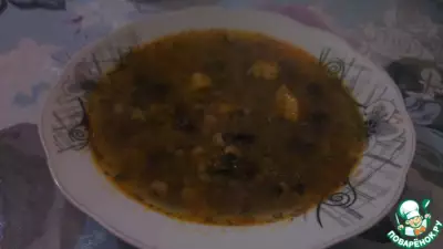 Хадия аши-суп с крупами