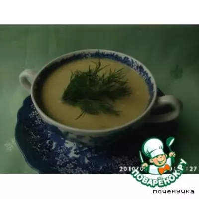 Суп-крем из картофеля и порея