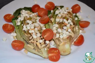Тёплый овощной салат