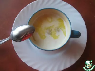 Молочный суп с клёцками по беларусски