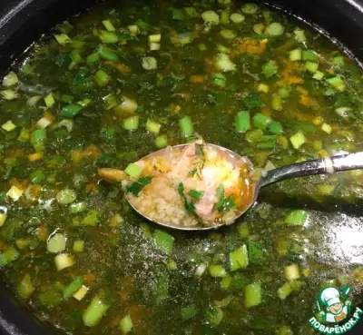 Суп с форелью и кус кусом в мультиварке