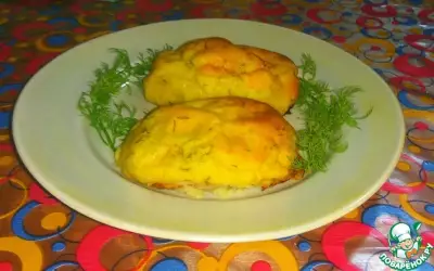 Картофельные зразы с фаршем и сыром