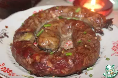 Печеночная колбаса
