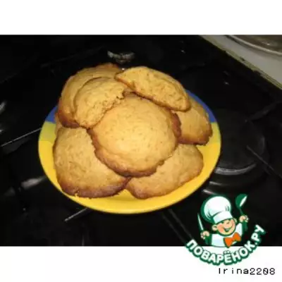 Пряное ореховое печенье на жженом сахаре