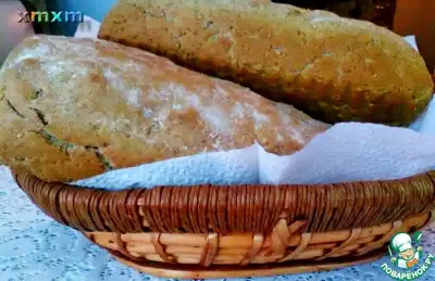 Ржаной хлеб с пшеничными отрубями и кунжутом