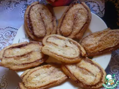 Творожное печенье "Полосатик"
