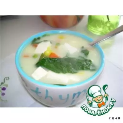 Японский суп с Тофу