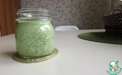 Зеленый соус к отварному картофелю