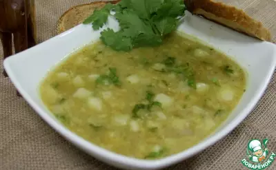 Египетский суп из красной чечевицы