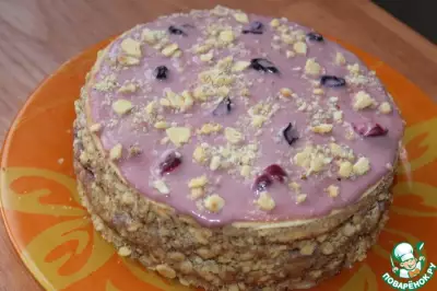 Кукурузный торт "Фиолет"