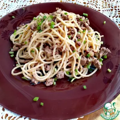 Спагетти "Семейный обед"