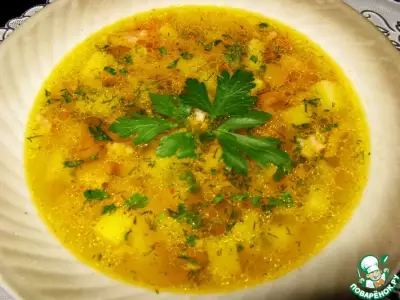 Картофельно-тыквенный суп