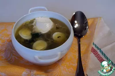 Суп "Протаньер" с крапивой