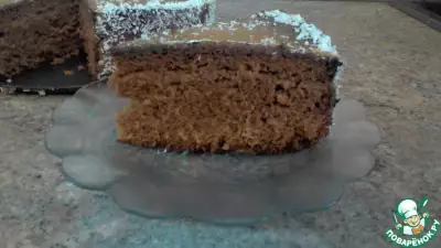 Медово-бисквитный торт